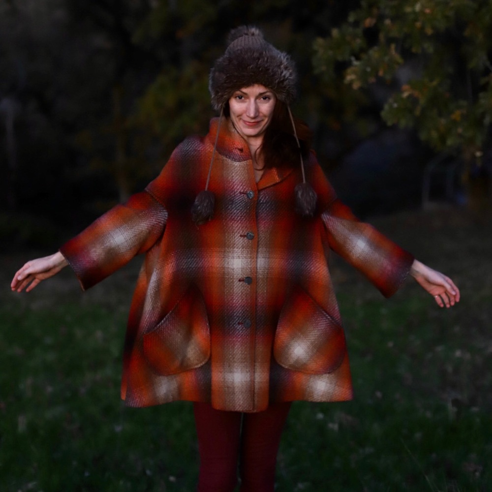 Irish cape coat